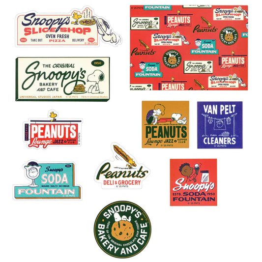 Universal Studios Japan | USJ Peanuts Snoopy Sticker Set