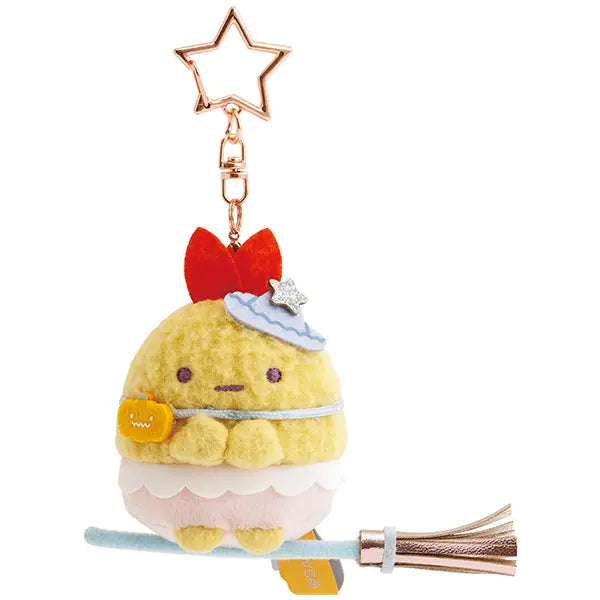 San-X | Sumikko Gurashi Magical Halloween Hanging Plush Toy - Fried Shrimp Tail