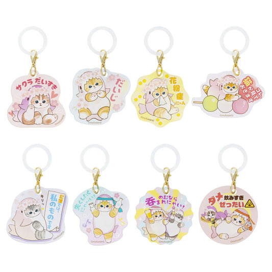 Mofusand | Mofusand Sakura Shark Meow Trading Acrylic Charm Marker Blind Box (8 Types)