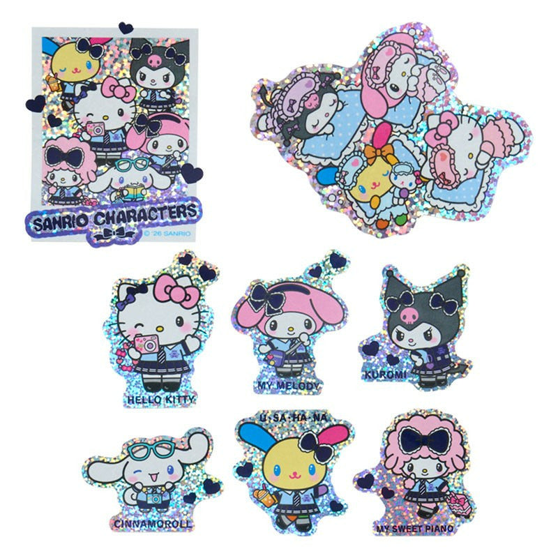 Sanrio | Sanrio Characters Sparkling School Trip Sticker Pack With Case