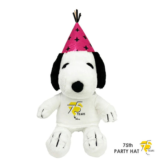 PEANUTS | Snoopy 75th PEANUTS Party Hat Plush S - Snoopy 214119-25