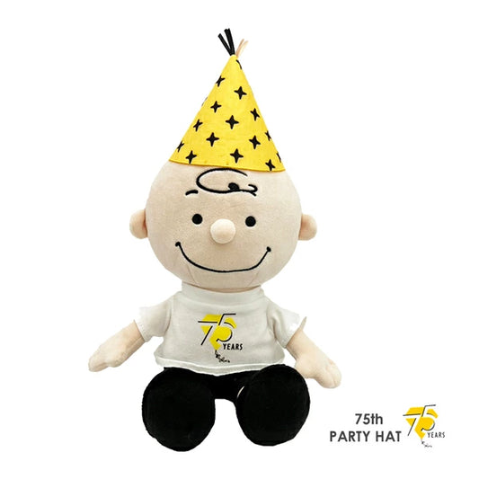 PEANUTS | Snoopy 75th PEANUTS Party Hat Plush S - Charlie Brown 214126-25