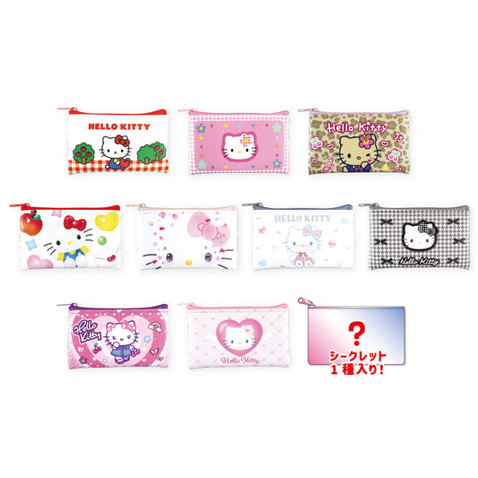 Sanrio | Sanrio Secret Flat Mini Pouch - Hello Kitty Blind Box (All 10 Types)