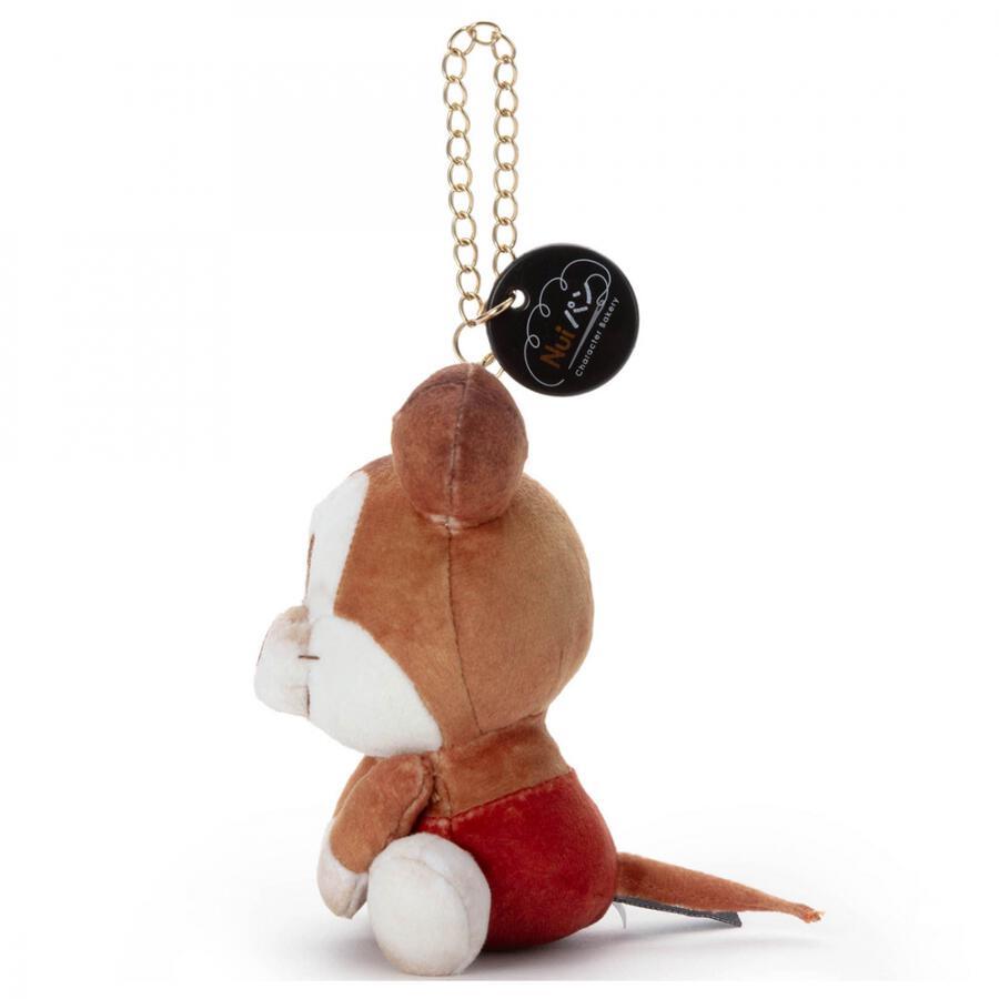 Disney Characters | Nui Bread Character Bakery Sitting Plush Keychain - Mickey