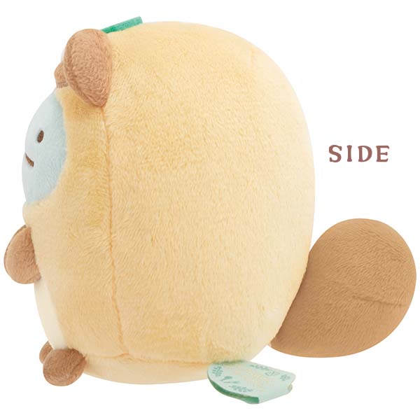 San-X | Sumikko Gurashi Raccoon Round Restaurant Plush Toy - Tokage