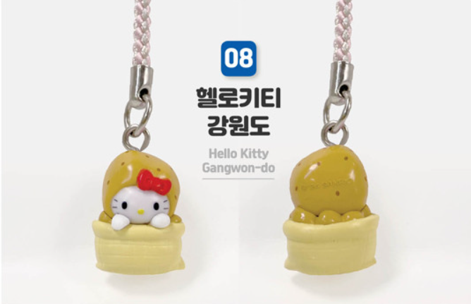 Sanrio Korea | Hello Kitty  Local Limited Figure Phone Keychain
