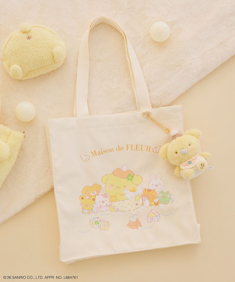 Sanrio | Maison de Fleur x Sanrio Collaboration Pompompurin Birthday Charm - Pompompurin