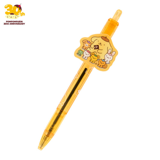 Sanrio | Sanrio Characters Ballpoint Pen With Plate - Pompompurin (Yellow)