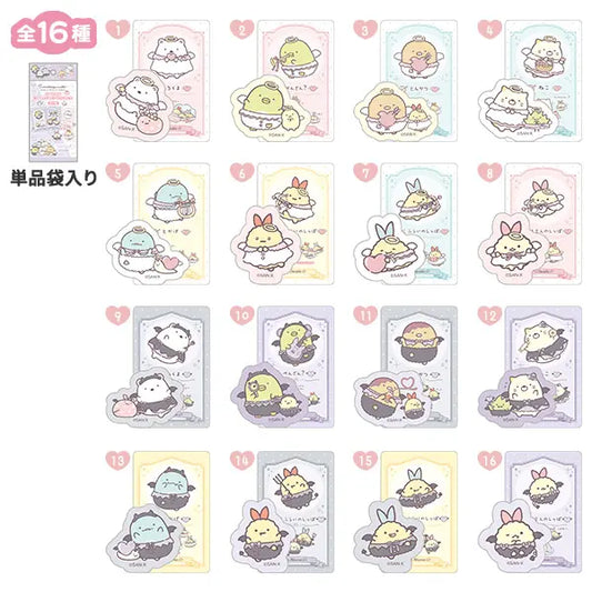San-X | Sumikko Gurashi Angel & Devil Secret Card & Sticker Collection Blind Box (16 Types)