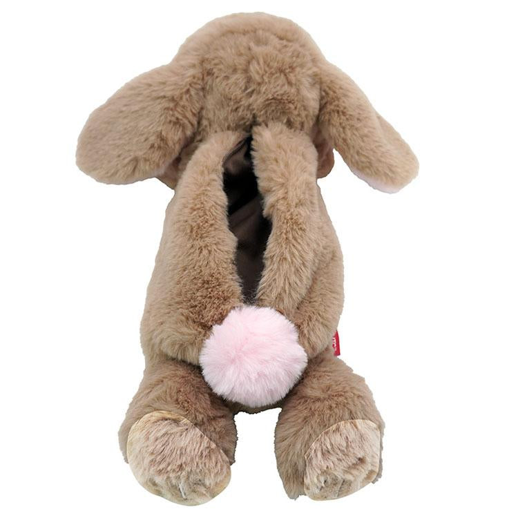 PEANUTS | SNOOPY Fluffy Bunny Pen Pouch - Brown