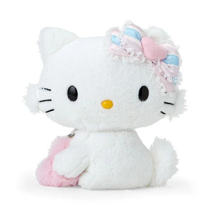 Sanrio | Fluffy Heart Design | Honey Cute Plush Toy Sugar Bunny Shirosa