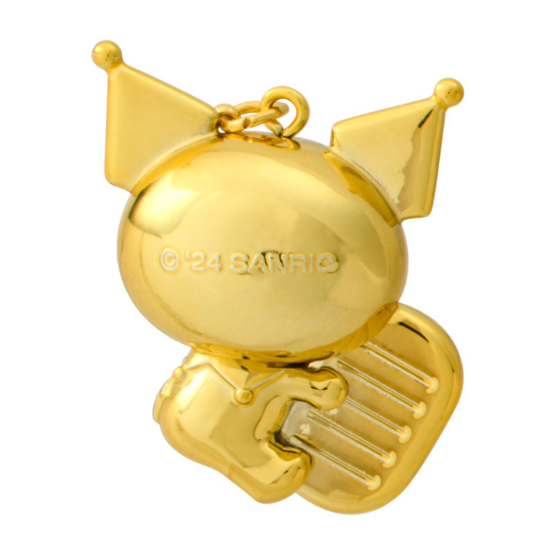 Sanrio | Golden Netsuke Charm - Kuromi