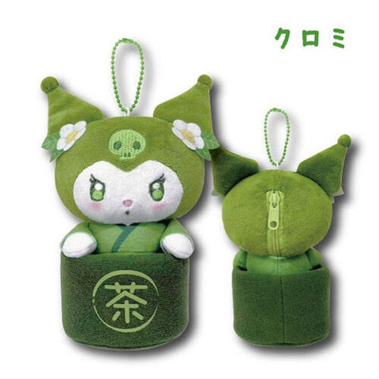 Sanrio | Sanrio Characters Matcha Bowl Mascot Pouch - Kuromi