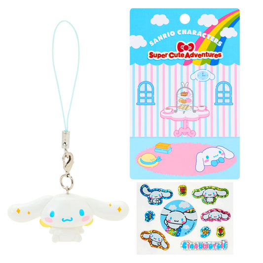 Sanrio | Sanrio Characters Super Cute Adventures Strap & Sticker Set - Cinnamoroll