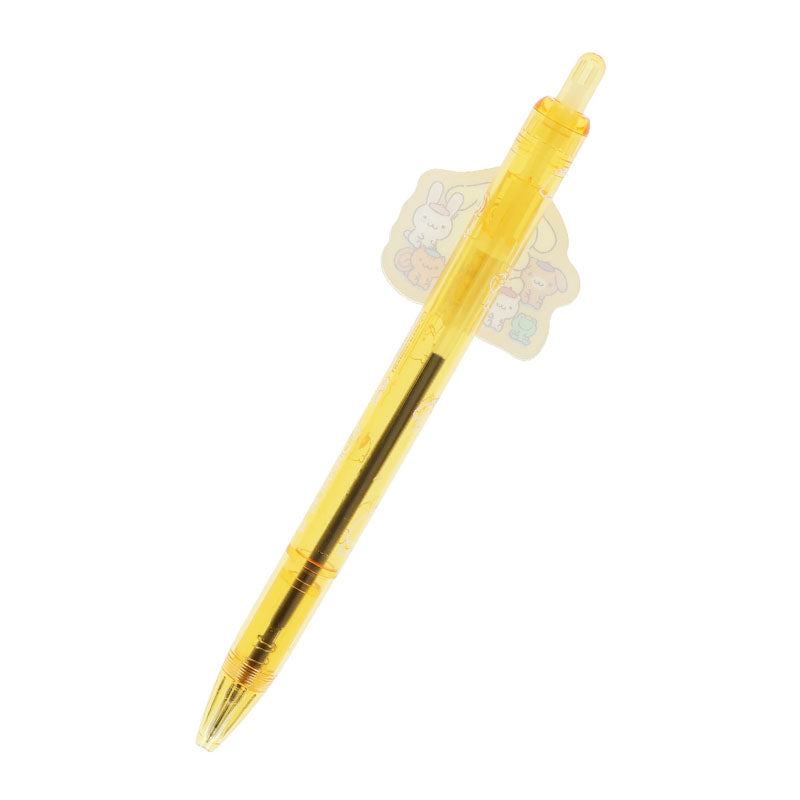 Sanrio | Sanrio Characters Ballpoint Pen With Plate - Pompompurin (Yellow)