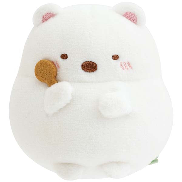 San-X | Sumikko Gurashi Raccoon Round Restaurant Hand-held Tenori Plush Toy