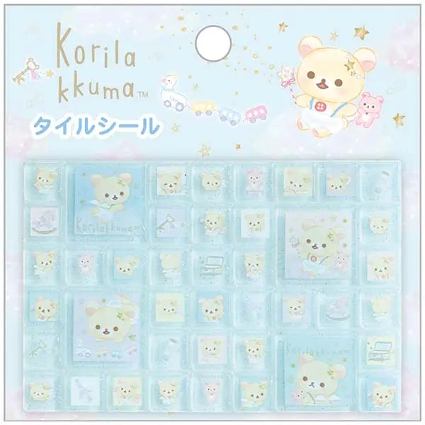 San-X | Rilakkuma 'Lots of Korilakkuma' Series Sticker - Angel