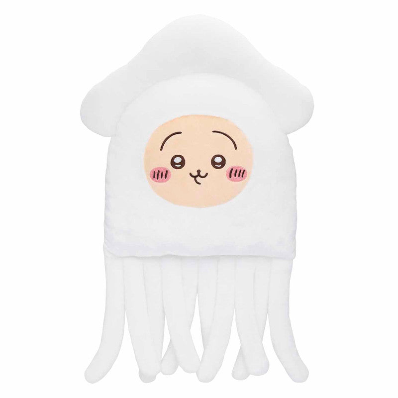 Chiikawa | Chiikawa Takoika Kuji Squid Lottery Prize - B | Big Usagi Cushion Plush Toy