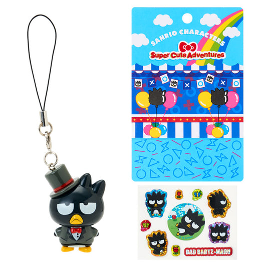 Sanrio | Sanrio Characters Super Cute Adventures Strap & Sticker Set - Bad Badtz-Maru