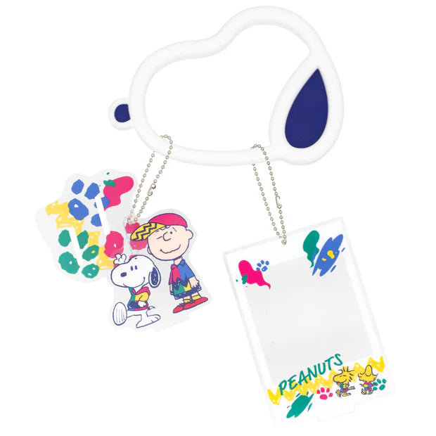 Universal Studios Japan | USJ PEANUTS 25th Anniversary Keychain Set (3 Piece)  - Snoopy & Charlie Brown & Woodstock