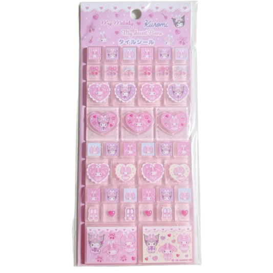 Sanrio | Sanrio Characters Style Up Ballerina Tile Sticker Sheet