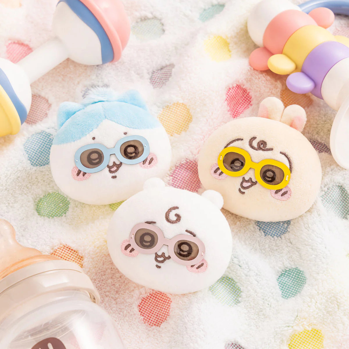 Chiikawa | 'Chiikawa Baby Plush Face Badge Set