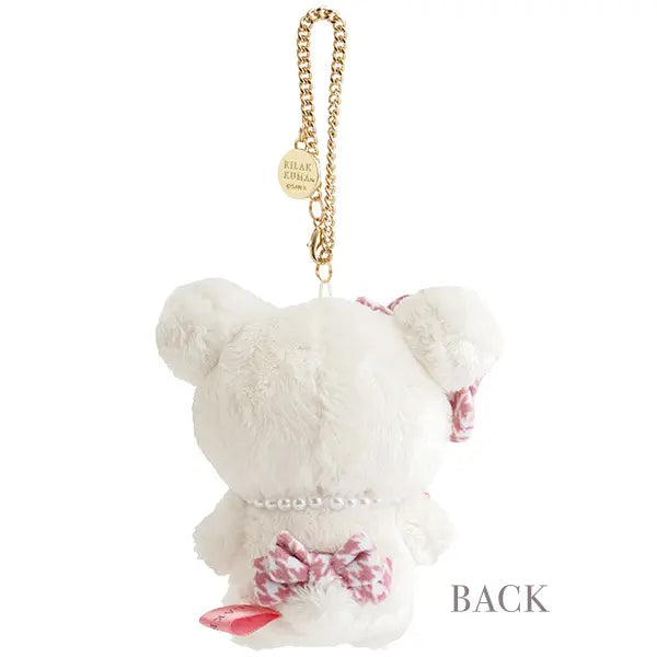 San-X | Maison de FLEUR x Rilakkuma Collaboration Hanging Plush Toy - Korilakkuma