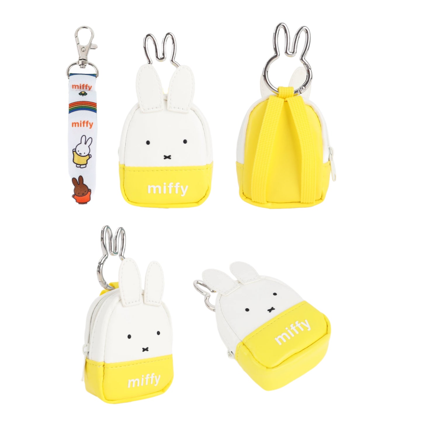 Miffy Korea | Miffy Earphone Necklace Pouch - White