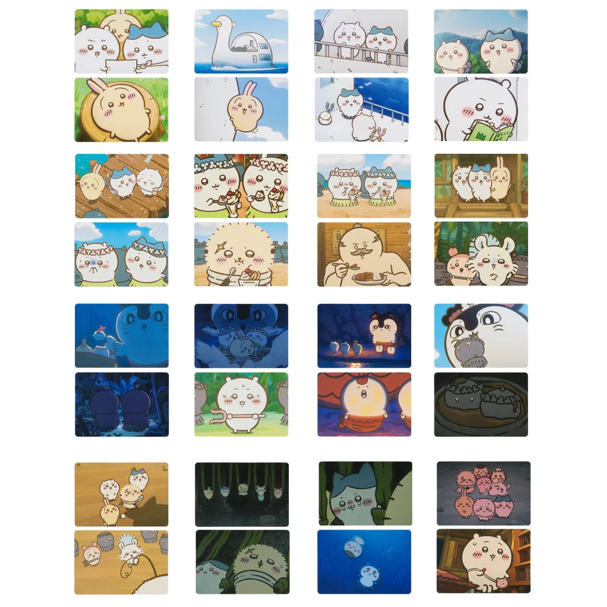 Chiikawa | 'Chiikawa Movie “Chiikawa” Trading Anime Scene 2-Card Set (16 Types)