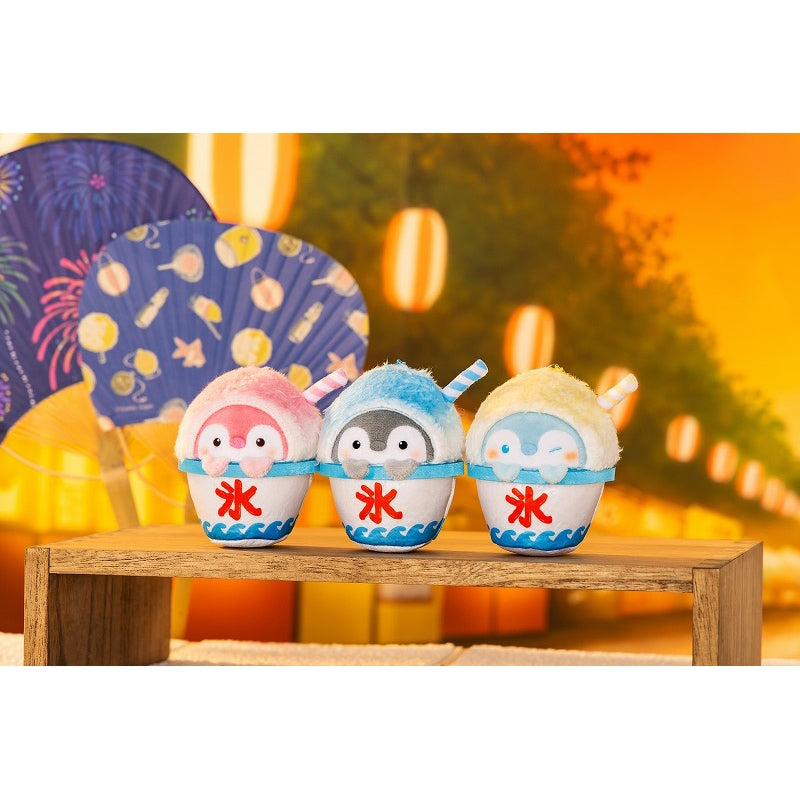 Koupen-Chan | 'Turned into shaved ice' Palm-Sized Mascot Holder (Light Blue)