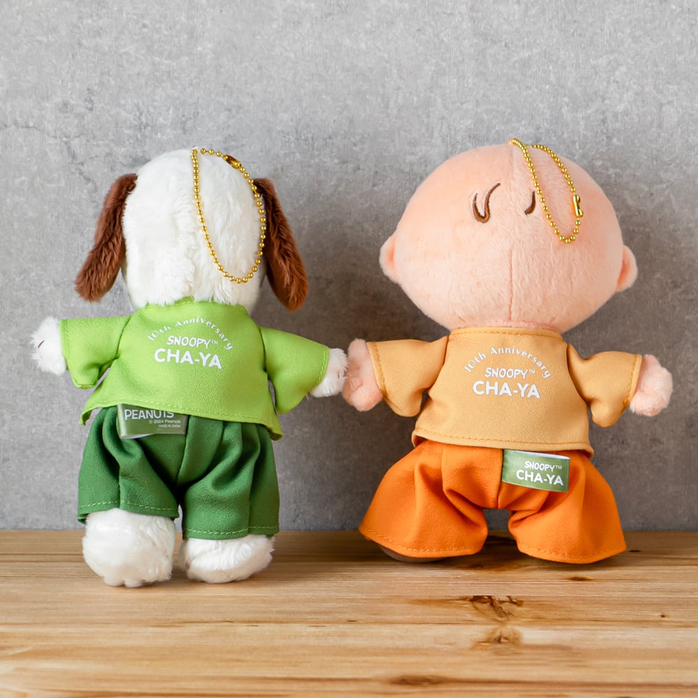 SNOOPY CHA-YA 10th Anniversary ぬいぐるみ PEANUTS | SNOOPY CHA-YA 10th Anniversary Limited | Snoopy Mascot