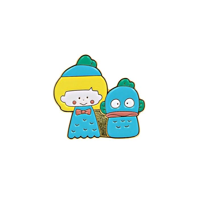 Sanrio | Mizutama × Sanrio Characters Pins Collection Blind Box (6 Types) - Brown