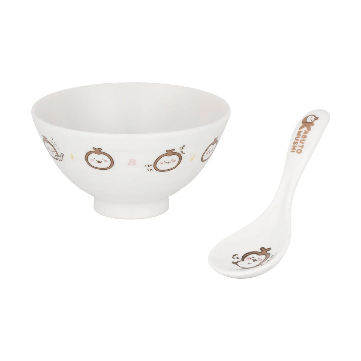 Chiikawa | 'Chiikawa Kabutomushi Rice Bowl & Spoon Set