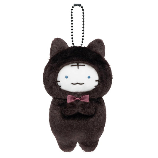 White Tiger and Black Tiger Cat Mascot - White Tiger