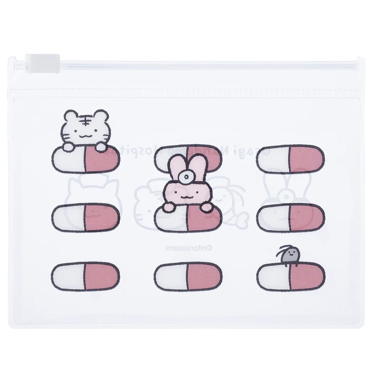 White Tiger and Black Tiger Dr Rabbit Nandemo Hospital Trading Slider Pouch Blind Box (6 Types)