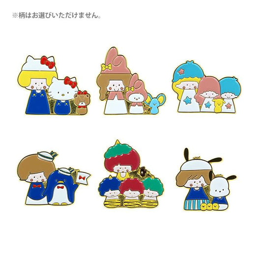 Sanrio | Mizutama × Sanrio Characters Pins Collection Blind Box (6 Types) - Blue