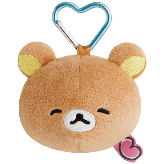 San-X | Rilakkuma Yuru Yuru Poka Poka Series Plush Mirror - Rilakkuma