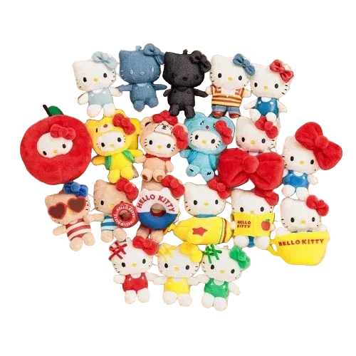 Sanrio | LOWRYS FARM me% x Sanrio Characters Hello Kitty Plush Keychain Ver.7