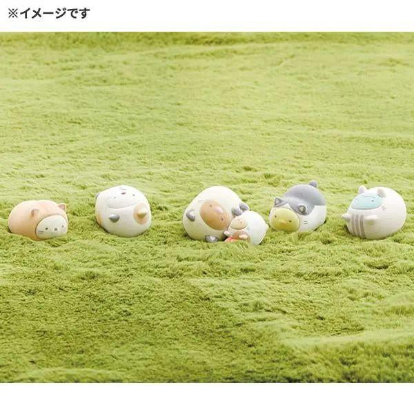 San-X | Sumikko Gurashi Petit Sumikko Neiogurashi Mascot - Tonkatsu & Ebifrai’s Tail