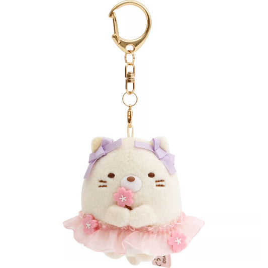 San-X | Sumikko Gurashi Shido Ginkakuji Temple Limited Hanging Plush Toy - Cat