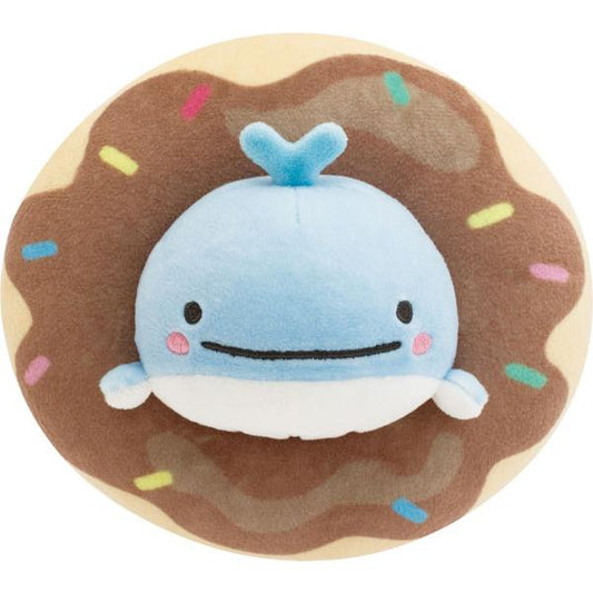 San-X | Jinbesan Donut Island Plush Toy - Baby Lost Whale