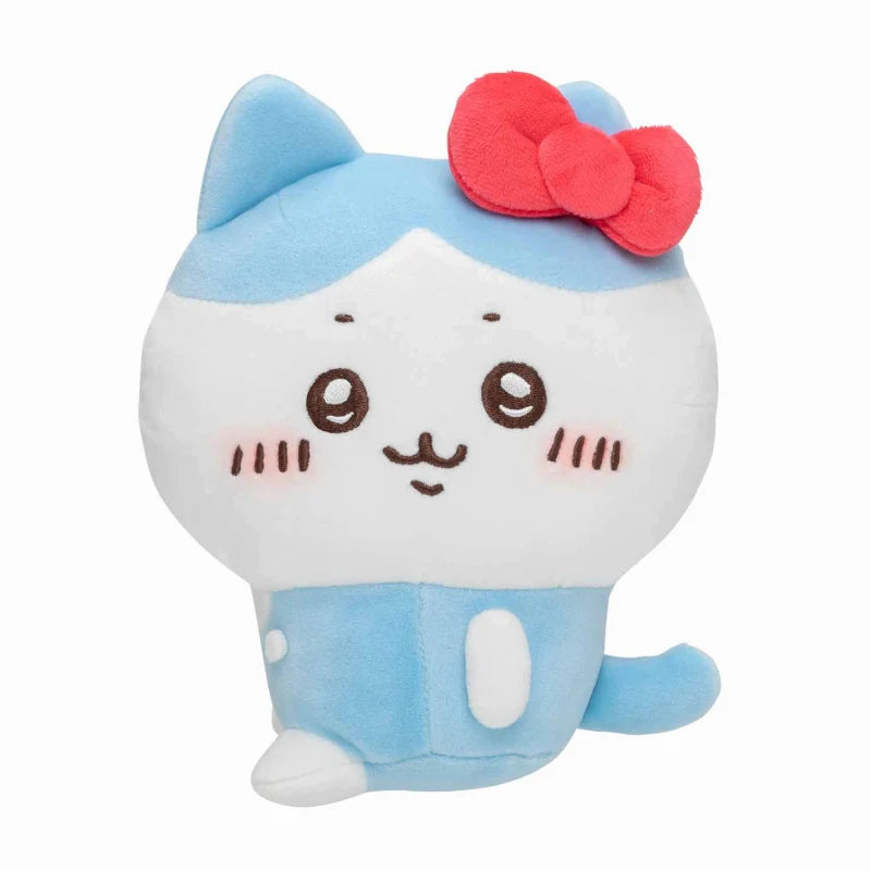 Chiikawa x Sanrio Characters Plush Toy S (Hachiware & Hello Kitty)