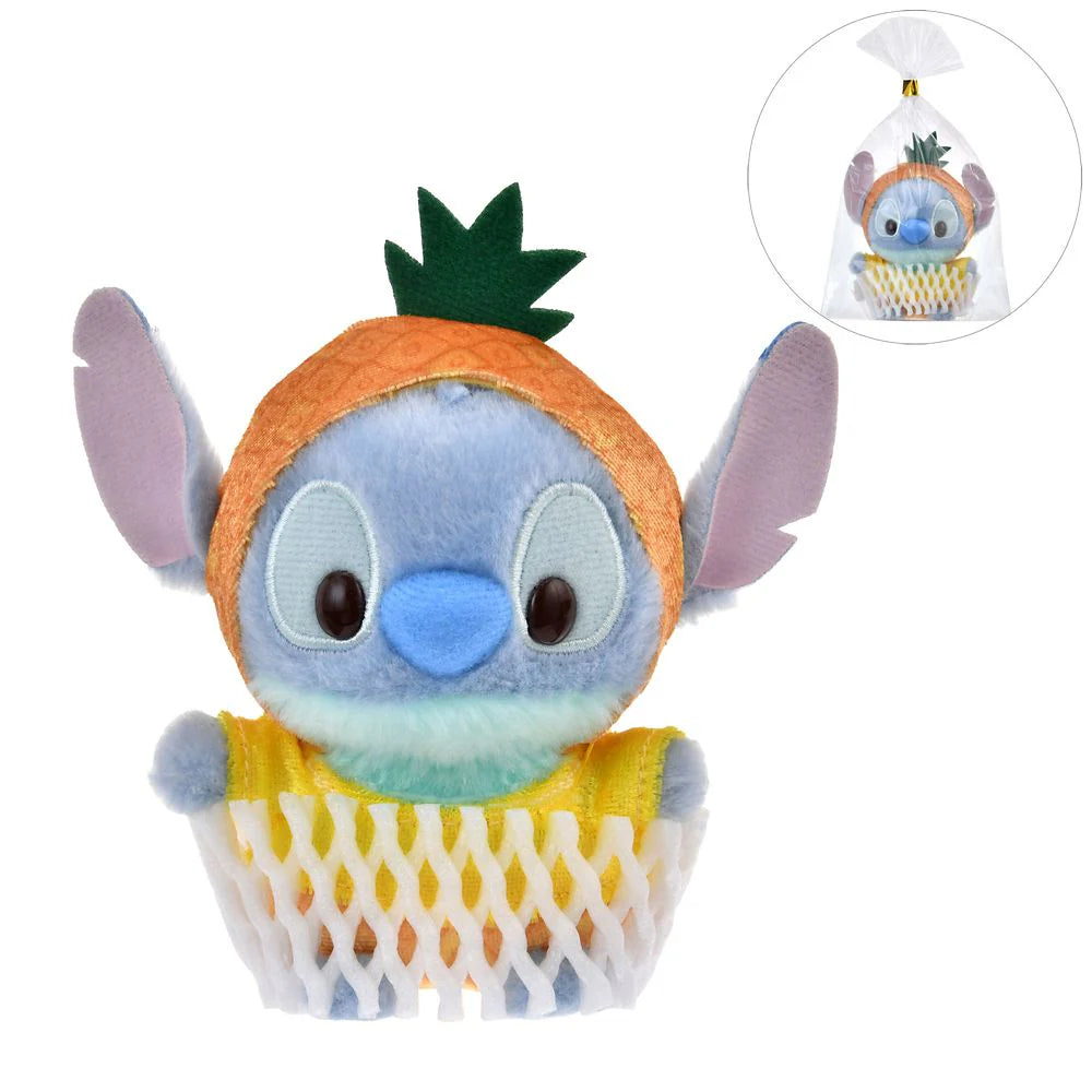 Disney Store JP | Summer Fruits Urupocha-chan Plush Toy - Pineapple Stitch