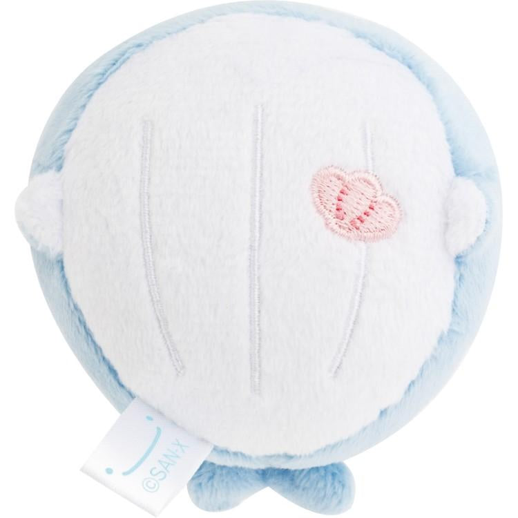 San-X | Jinbesan Donut Island Hanging Plush Toy - Baby Lost Whale