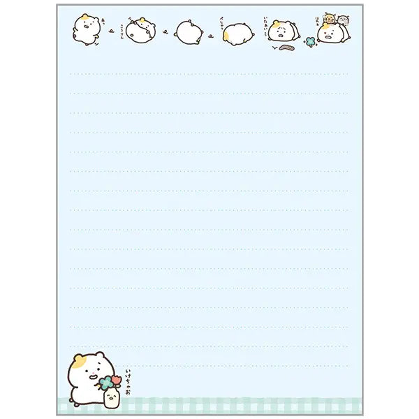 San-X | Hamuchima Always By Your Side Letter Set