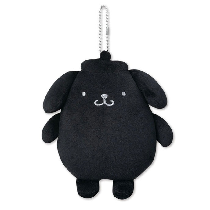 Sanrio Avail | All Black Series | Pompompurin Mascot Holder