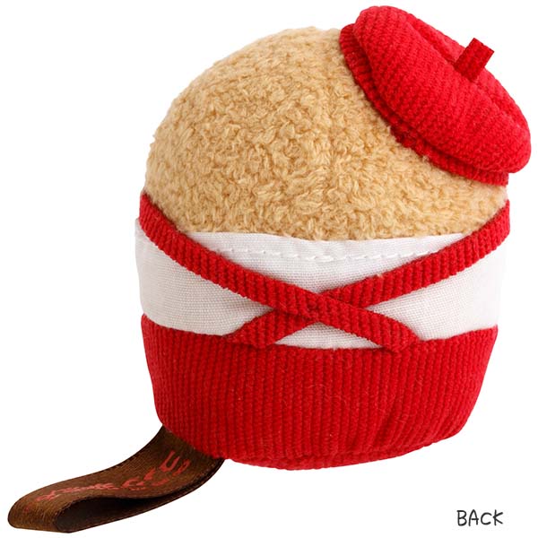 San-X | Komeda Coffee Shop x Sumikko Gurashi Hand-held Tenori Plush Toy - Tonkatsu