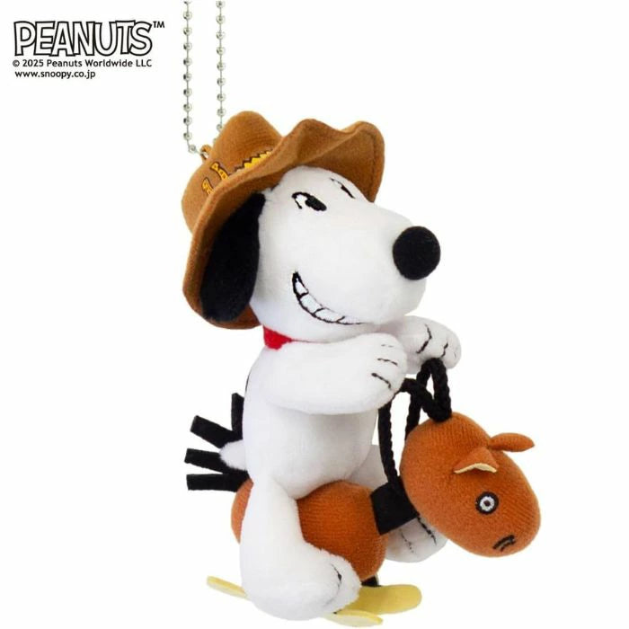PEANUTS | Snoopy Year of Horse 2026 Limited Plush Keychain