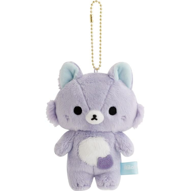 San-X | Rilakkuma and Awawa Neko Theme Hanging Plush Toy - Awawaneko