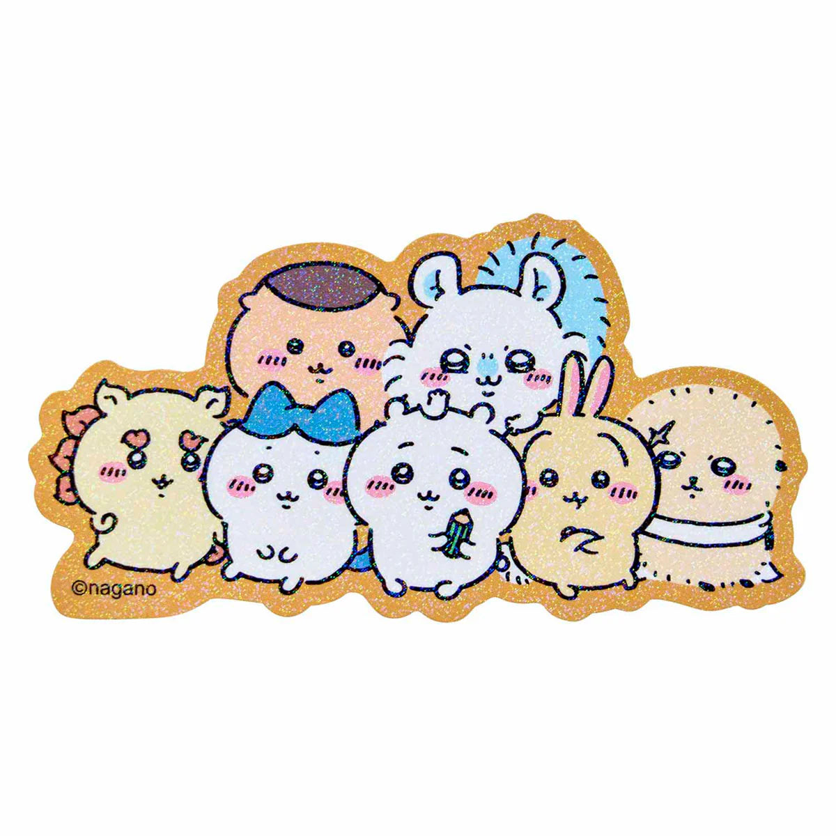Nagano | Nagano Friends Hologram Smartphone Sticker Blind Box (12 Types)